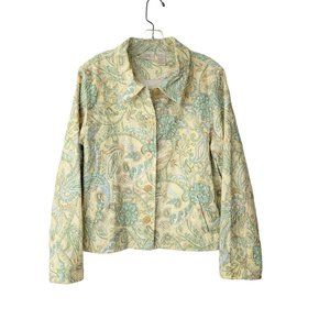 Baxter & Wells Yellow Floral Jacket